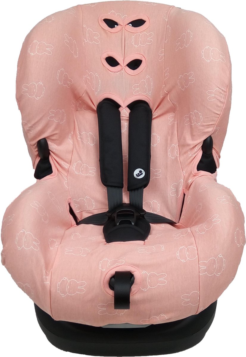 AUTOSTOELHOES 1+ NIJNTJE SMILE INTERLOCK | PERZIK ORANJE | BRILJANT