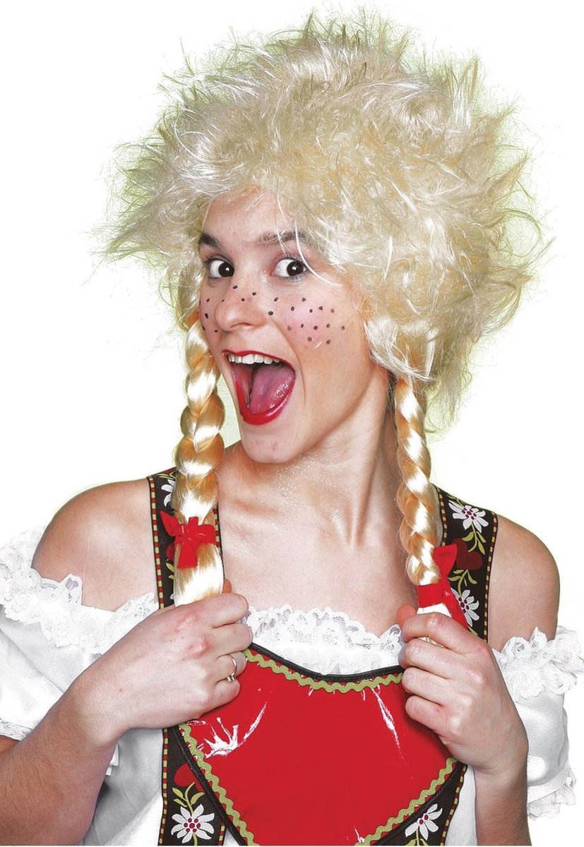 Greetje pruik blond
