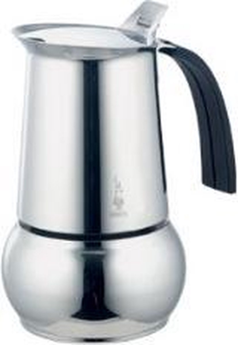 6 kops espressomaker 'Kitty Black'