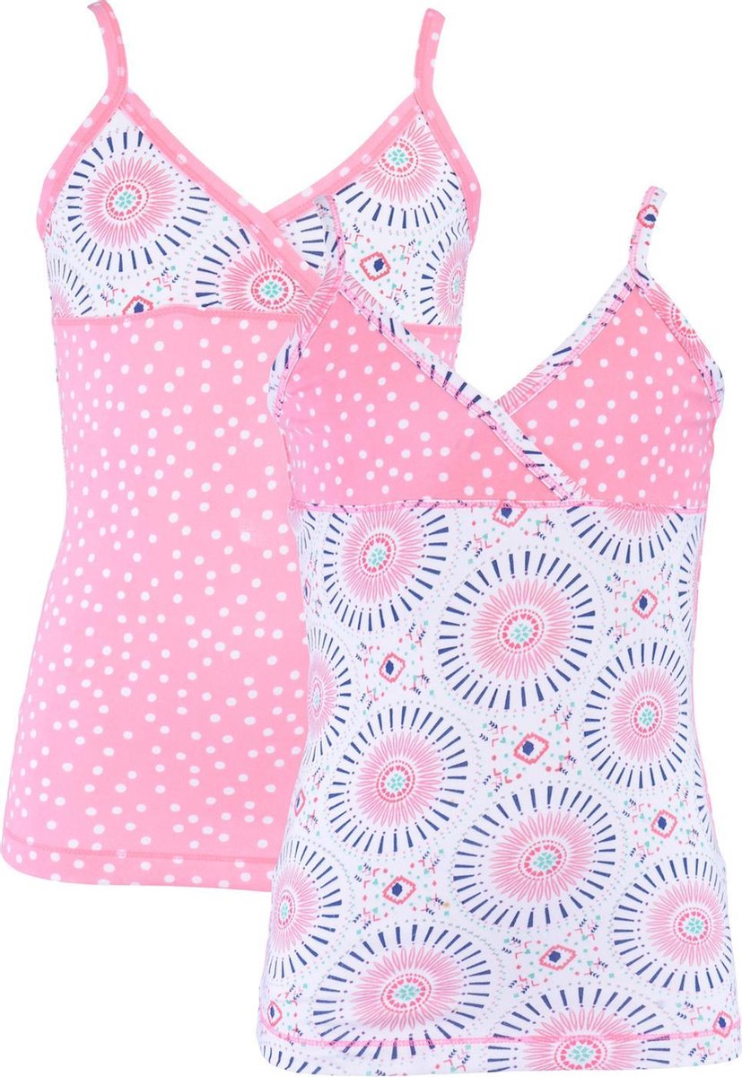 Claesen's hemdje meisje Circle Dots 2-pack 164-170