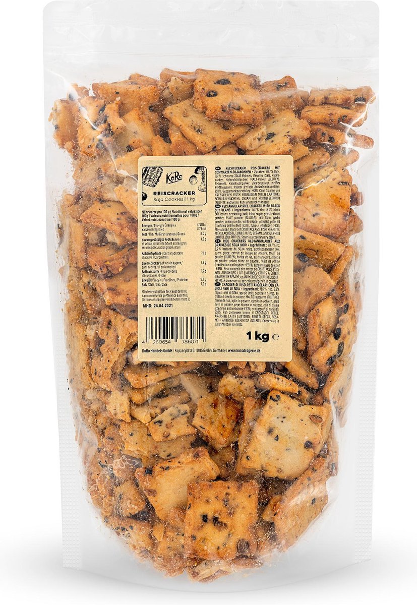 KoRo | Rijstcracker Soja Koekjes 1 kg