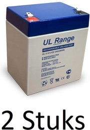 2 Stuks Ultracell Loodaccu UL 12v 5000mAh