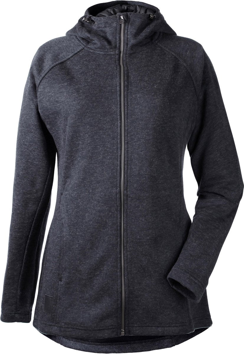 Didriksons Mona Parka Dames - Coal Black - Maat 36