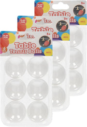 18x stuks Tafeltennis pingpong balletjes 40 mm/4 cm - 18 stuks - Sportief speelgoed - Sporten - Tafeltennissen