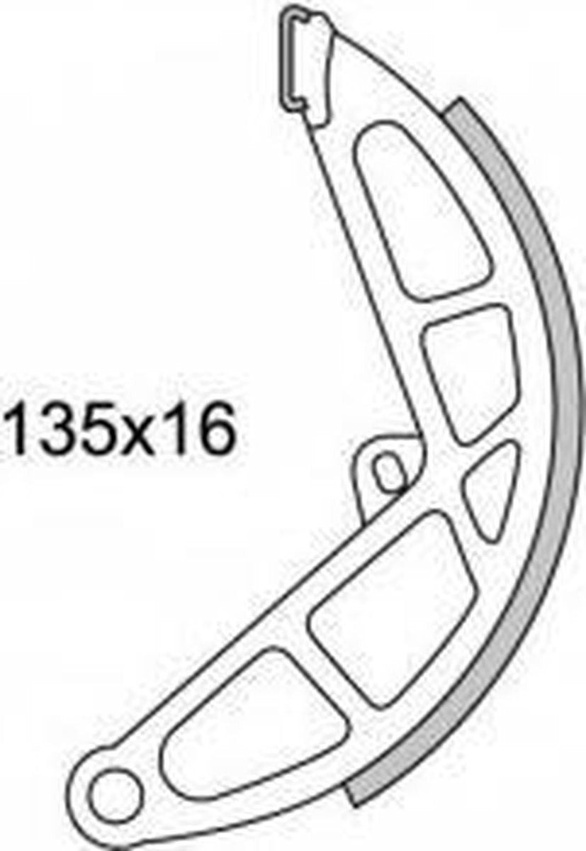 Remsegment Newfren GF0190 Piaggio Ciao
