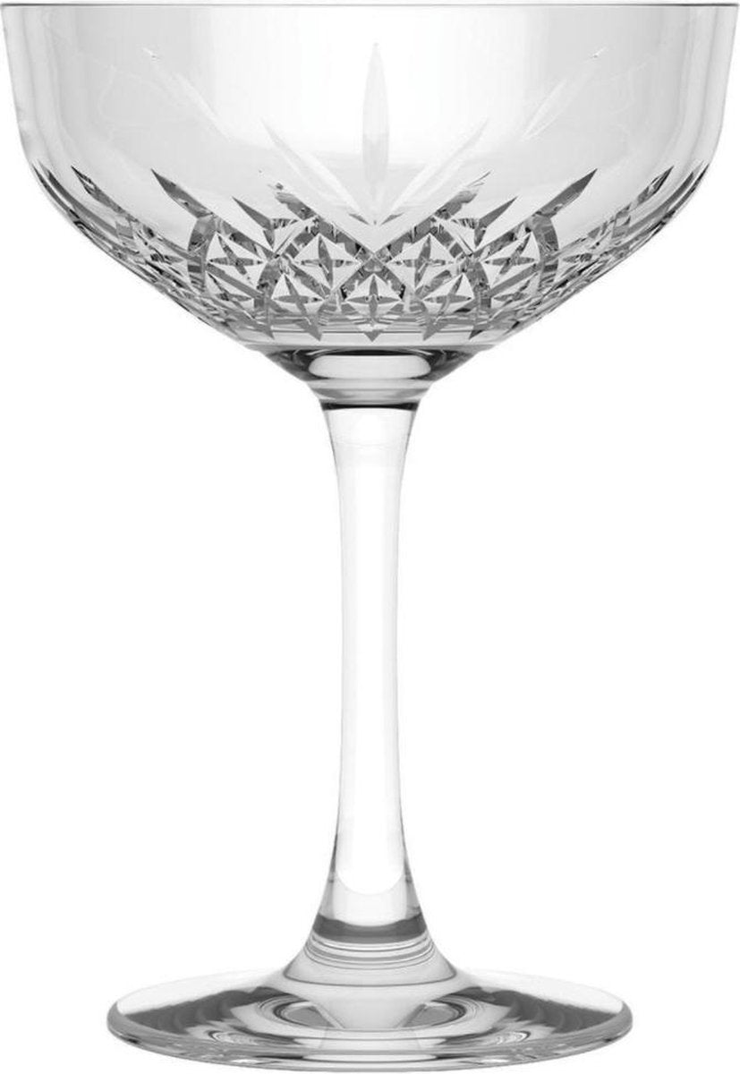 Coupe Champagneglazen - 27 cl - per stuk - Cocktail coupe glas - Premium look