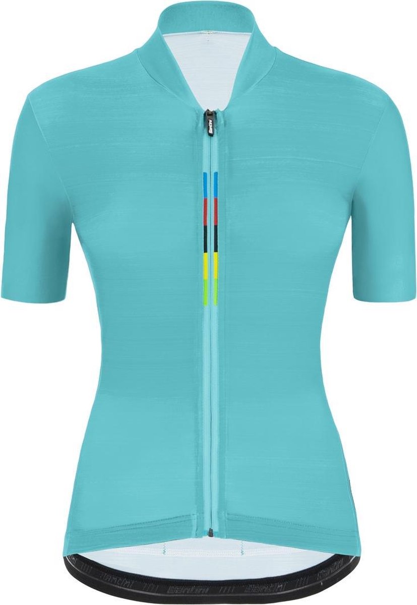 Santini Official Uci Rainbow S/S Jersey For Women