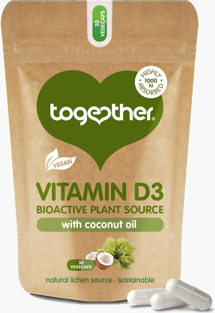 Together Health / Vegan Vitamine D3 – 30caps SKU: 2269