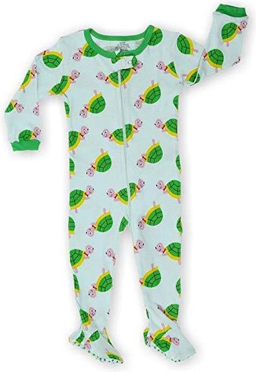 Jongens Pijama Katoen Met Schildpad Ontwerp (Maat 12-18 Maanden)
