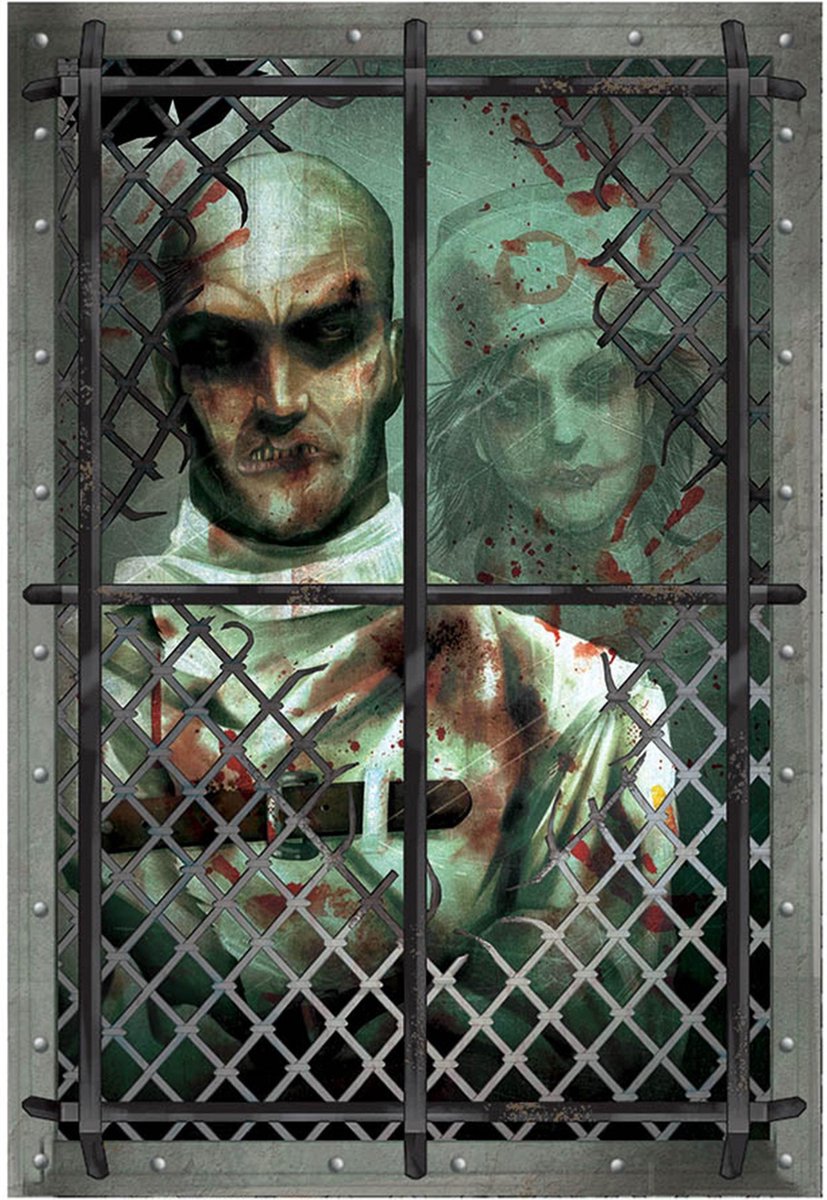 AMSCAN - Gekkenhuis Halloween decoratie - Decoratie > Decoratie beeldjes