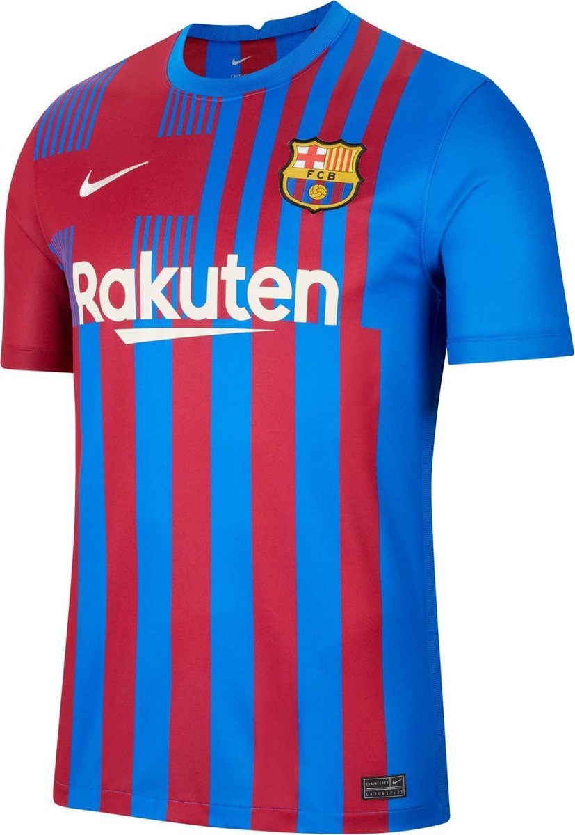 Nike FC Barcelona  Sportshirt - Maat L  - Mannen - rood - blauw