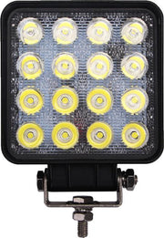 LED Werklamp vierkant 48 watt 10-30v