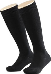 FALKE Comfort Wool Kinder Kniekous 11488 - Zwart 3000 black Kinderen - 27-30