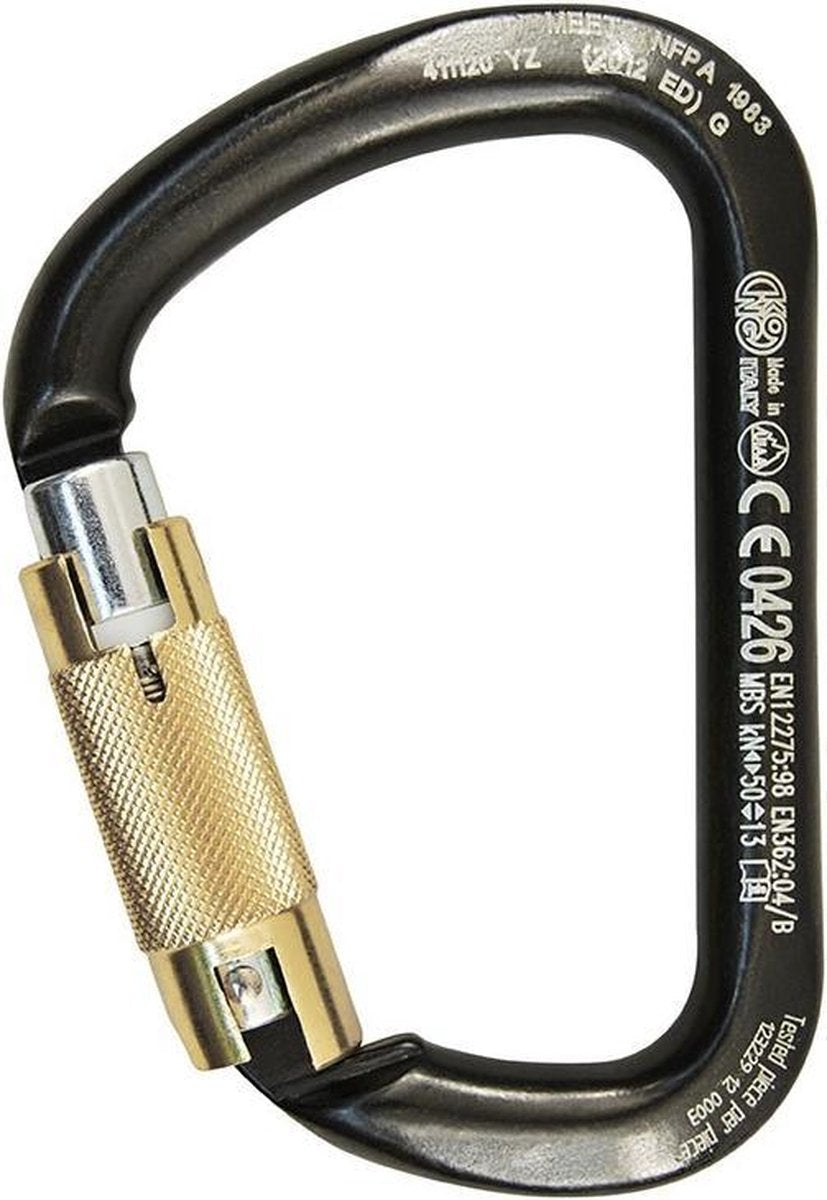 Kong X-Large Steel Autoblock extra grote stalen karabiner