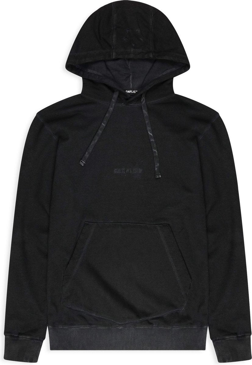 Conflict Dye Hoodie Essentials Dark Grey