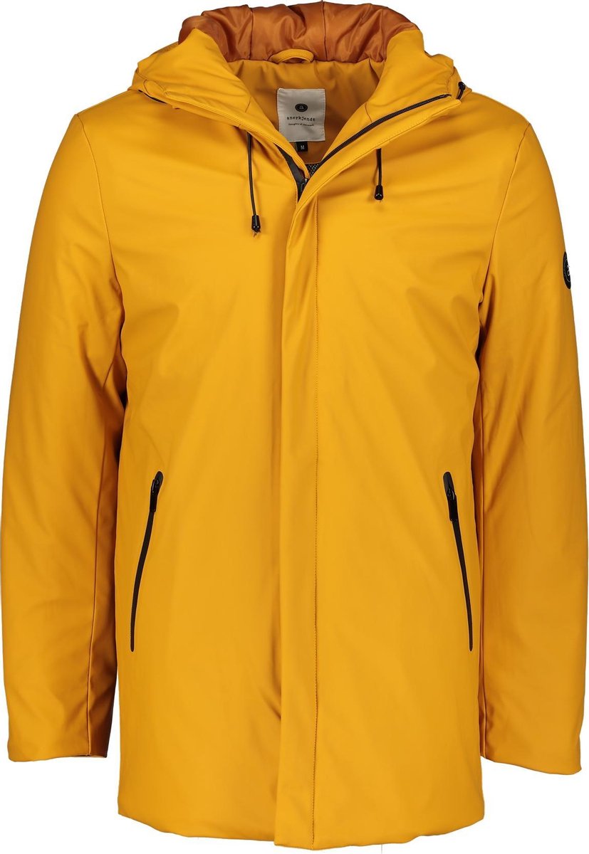 Anerkjendt Regenjas - Slim Fit - Geel - M