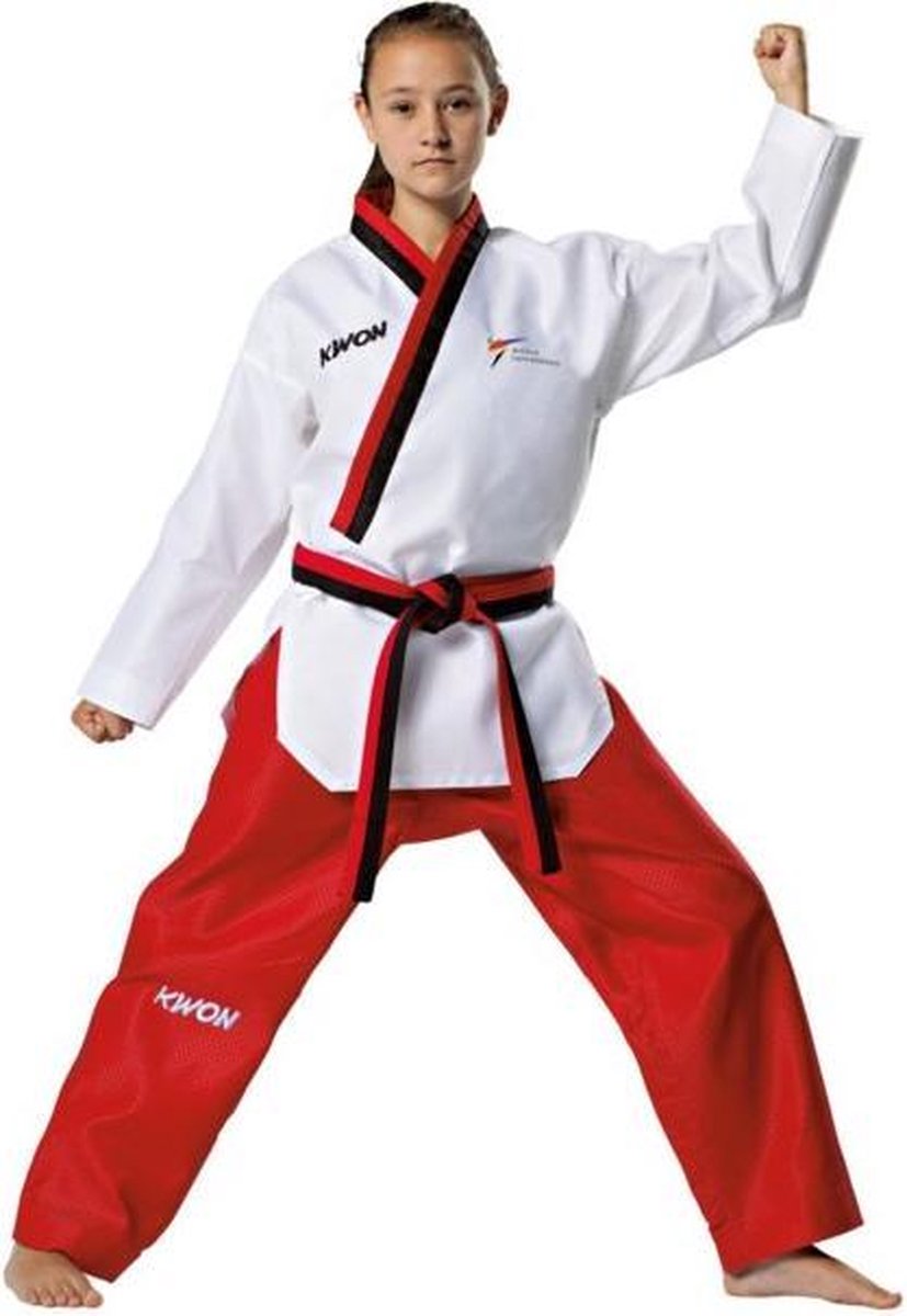 KWON Taekwondo Pak / Dobok Poomsae voor meisjes WT goedgekeurd