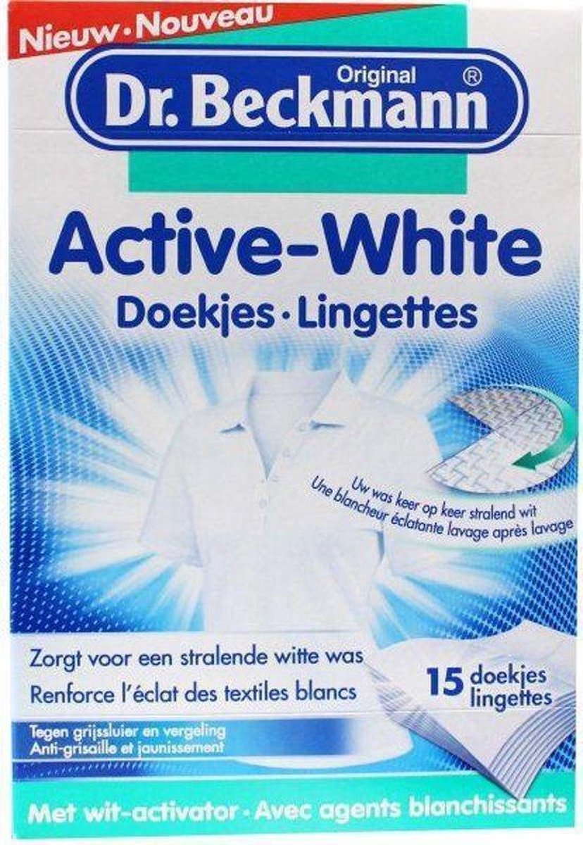 Doekjes active white