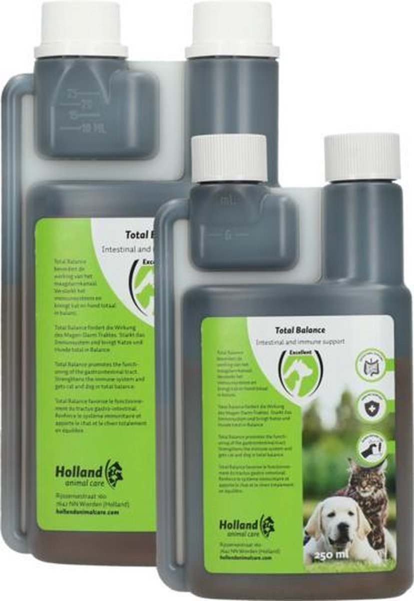 RelaxPets - Excellent -  Total Balance - Hond & Kat - Ondersteunt de Groei en Optimale Ontwikkeling van Jonge Dieren - 500 ml