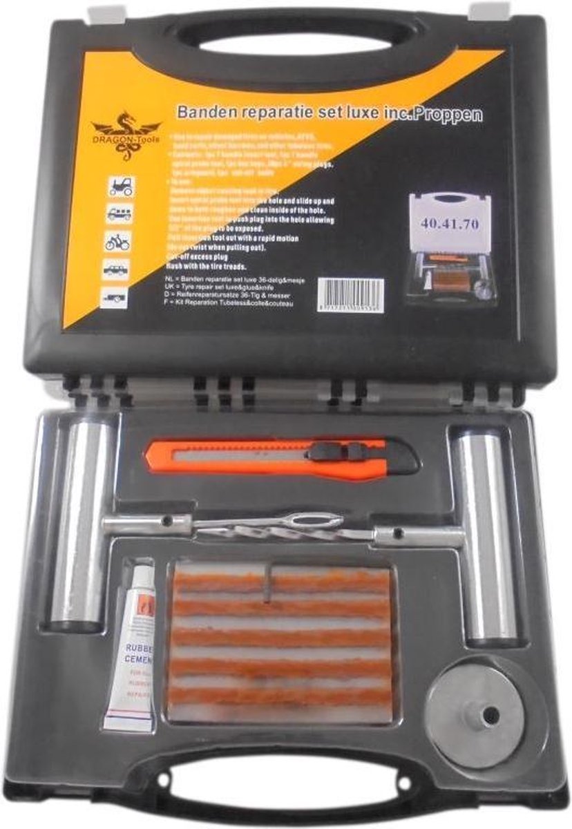 Banden reparatieset 35-delig