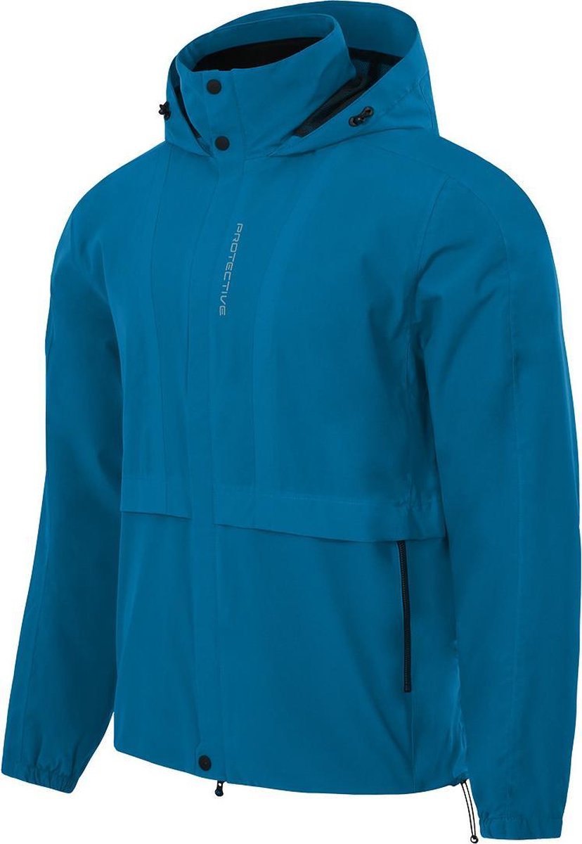 Protective Regenjas P-time Travel Heren Polyester Blauw Mt M