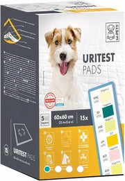 M-pets Pads Urinetest 60 X 60 Cm Textiel Wit 15 Stuks