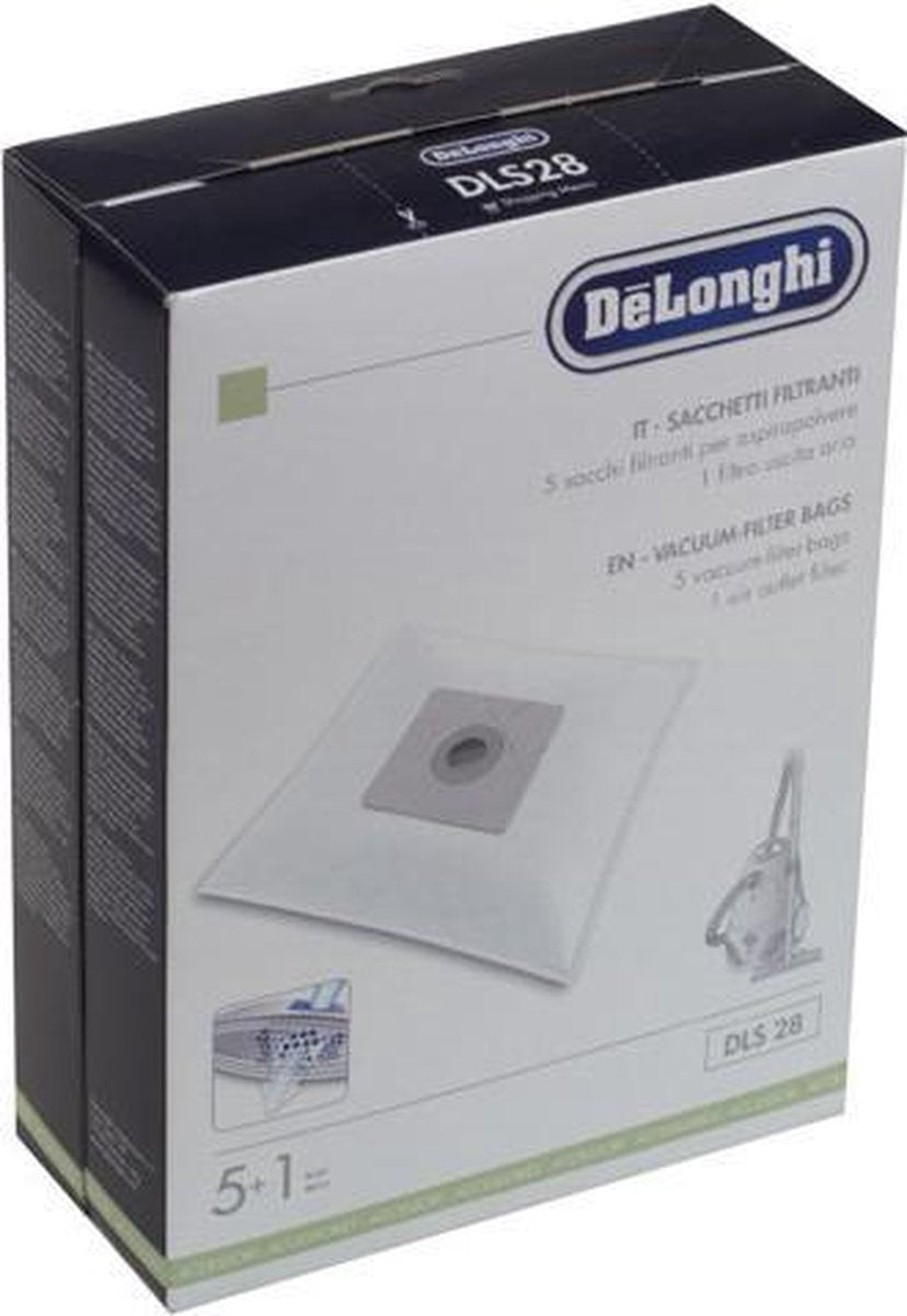 DELONGHI - STOFZUIGERZAK   XTH - CLEOS  ORIG.  5ST. - 5519110341