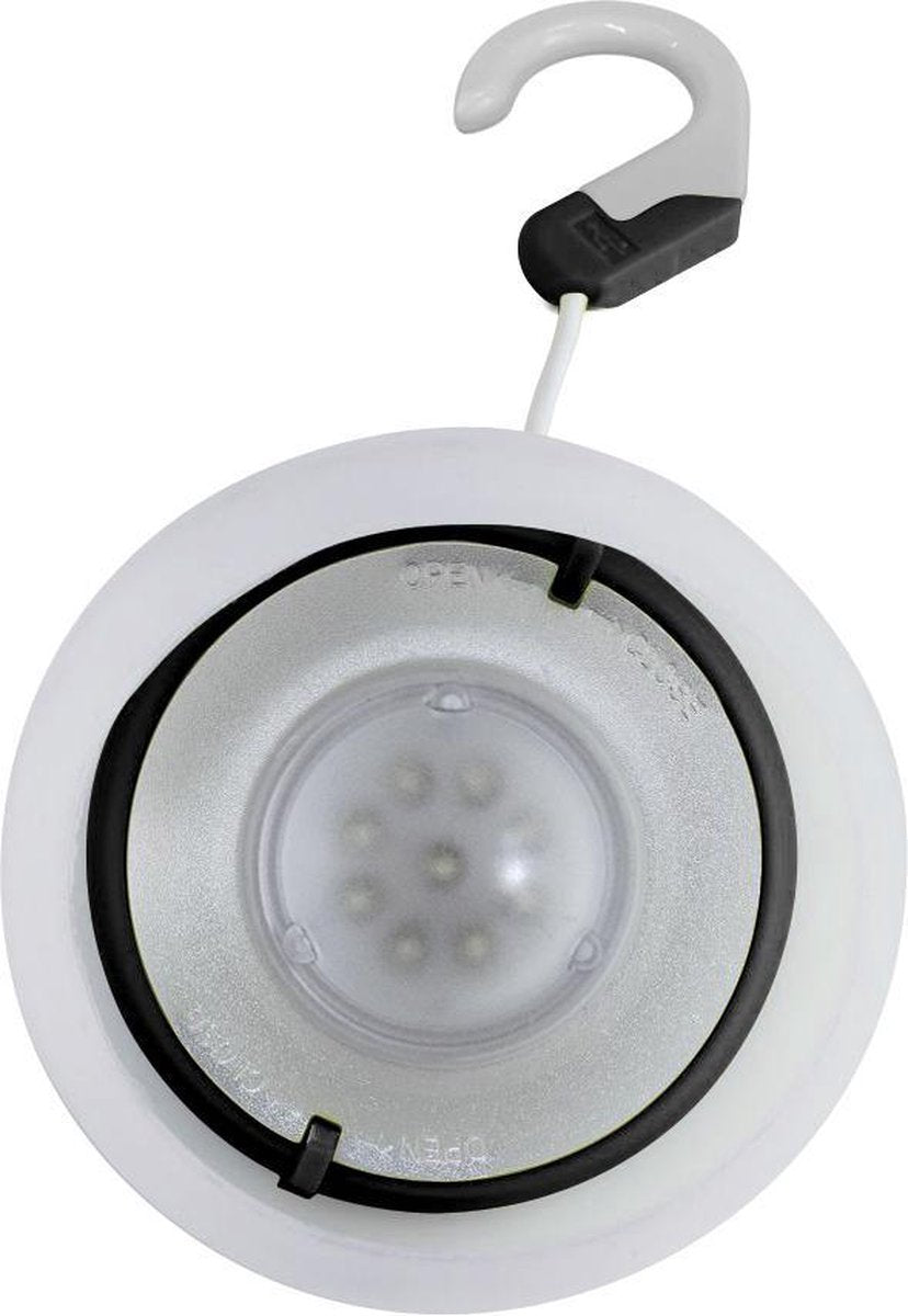 Eurotrail Sky Hanglamp - Campinglamp - White/ Black