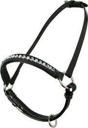 MHS Showhalster Mon Cherie Zwart/Blauw mt 3