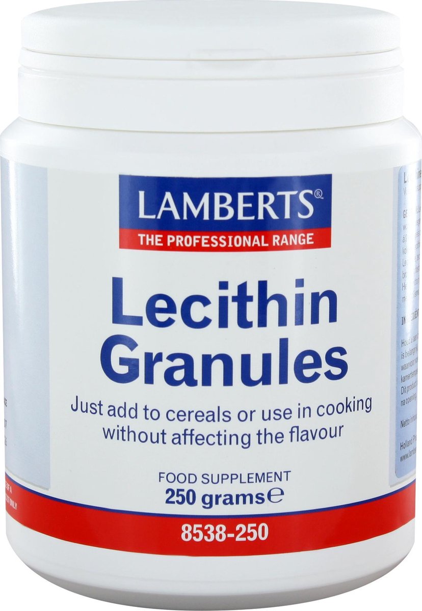 Lamberts Lecithine Granulen - 250 gram - Lecithine - Voedingssupplement