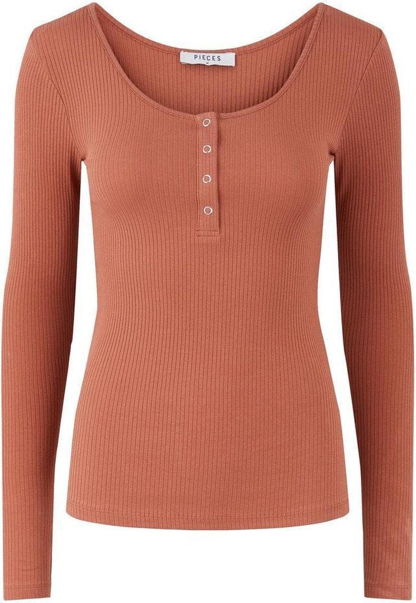 Pckitte Ls Top Noos Bc 17101437 Copper Brown