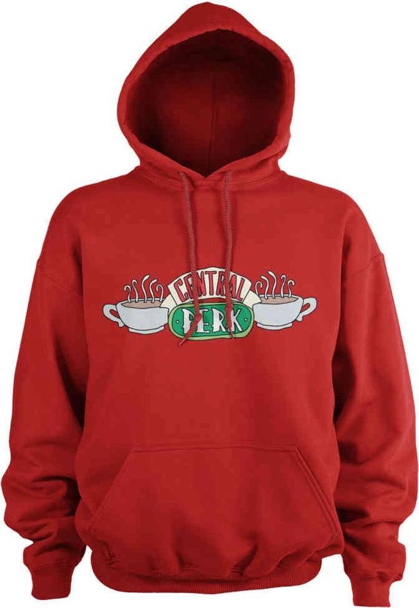 Friends Hoodie/trui -XL- Central Perk Rood