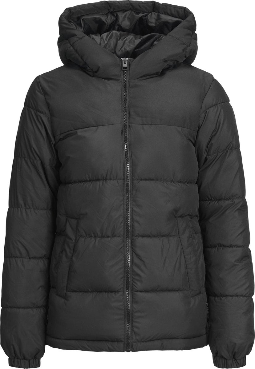 JACK&JONES JUNIOR JJPAUL PUFFER HOOD JR Jongens Jas - Maat 140