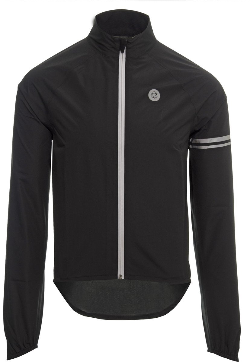 AGU Fiets Regenjack Essential Heren - Zwart - M