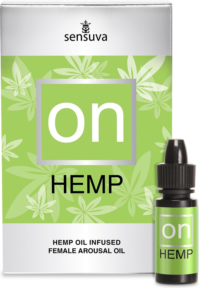 Sensuva On for Her Hemp Oil Infused Arousal Oil 5 ml Large Box