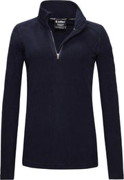 Killtec ski pulli dames fleece blauw - maat 40