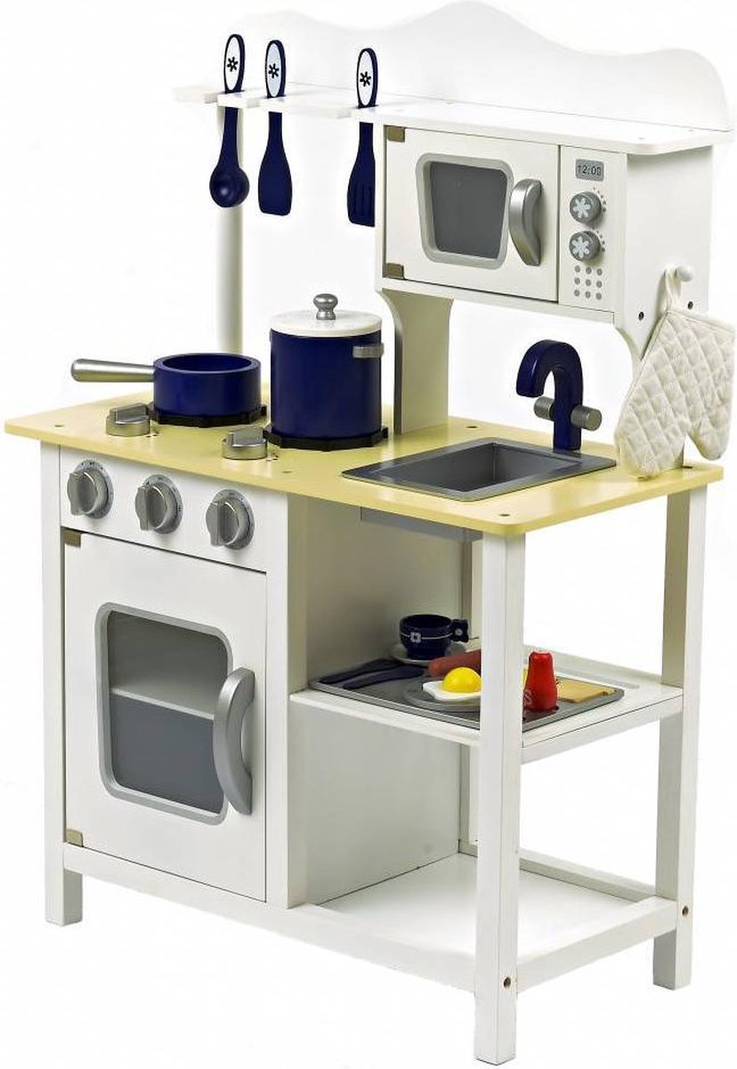 Houten Speelkeuken Wit (1341)