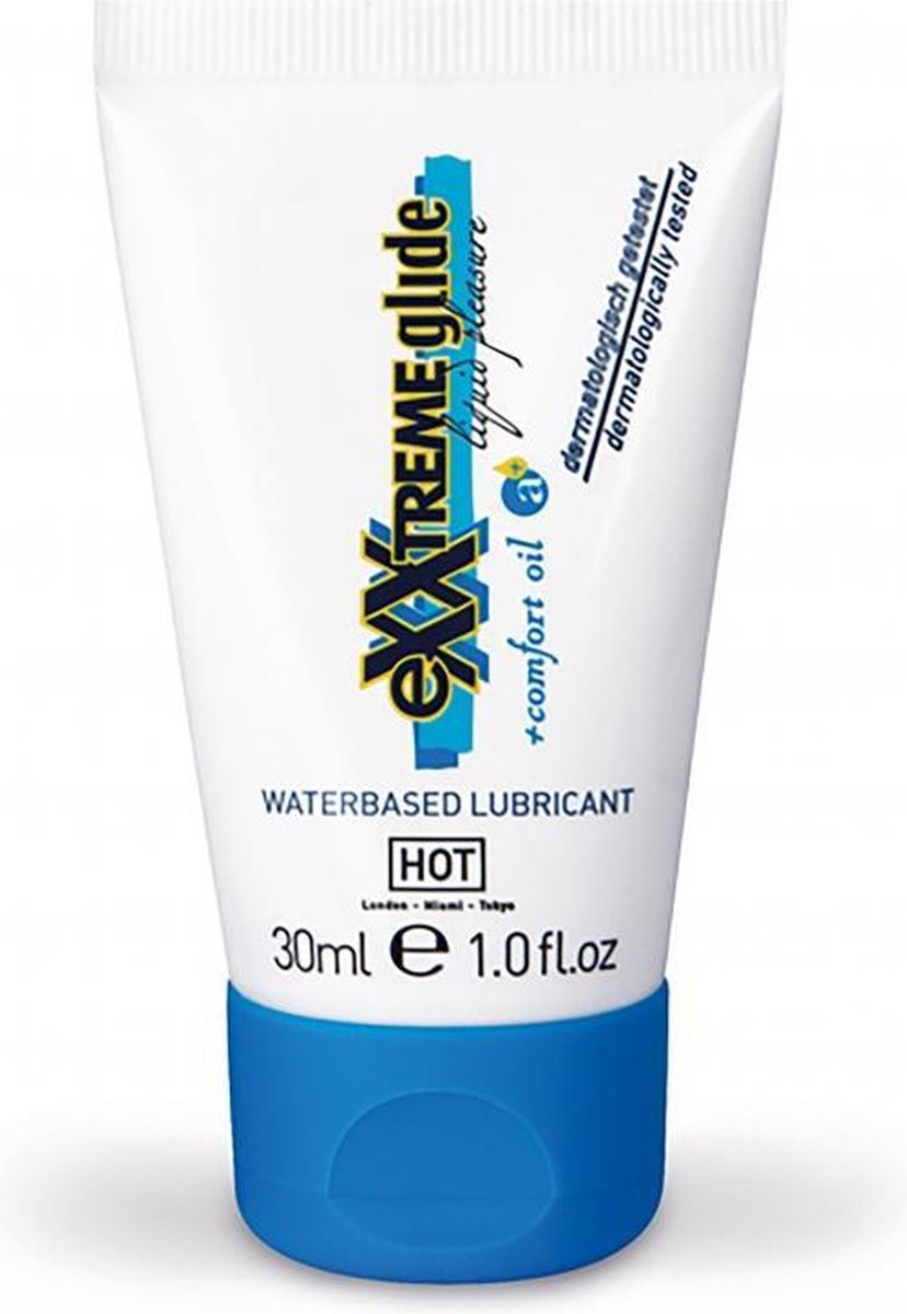 HOT eXXtreme Glide - waterbased lubricant with comfort oil - 30