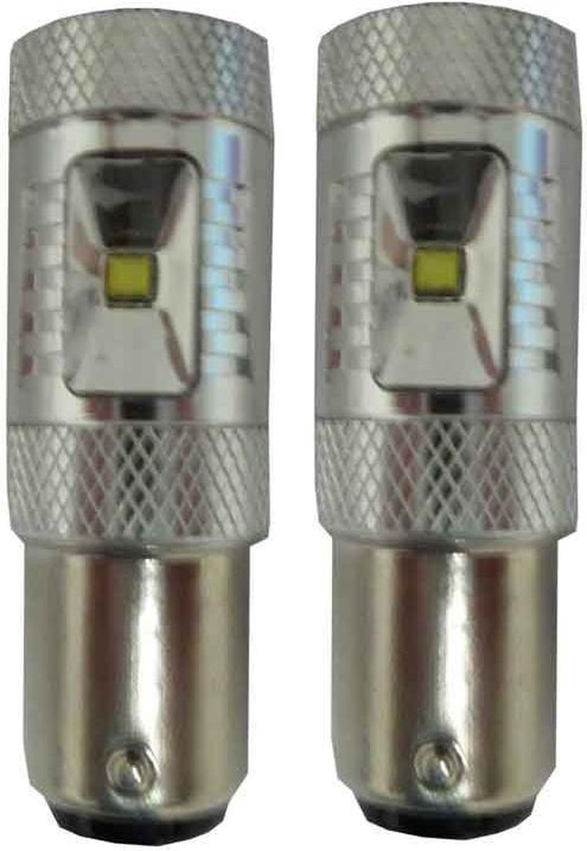 30w BA15s Canbus LED knipperlicht - wit