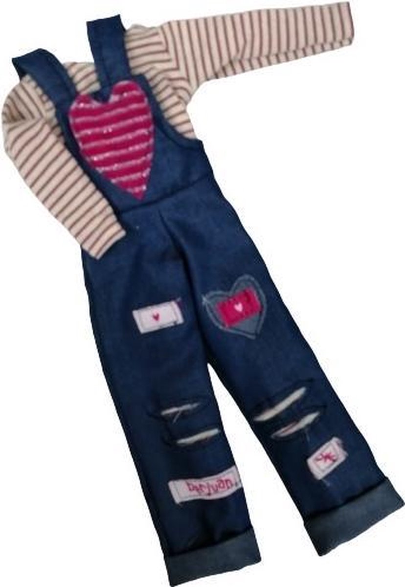 Berjuan Tienerpopkleding Sofy Meisjes Textiel Blauw 2-delig
