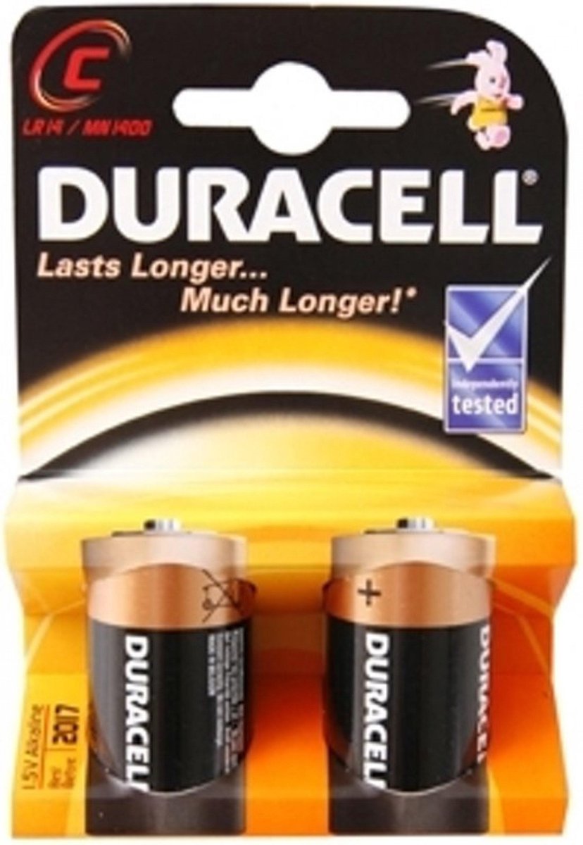 Duracell 2 LR14 C Single-use battery Alkaline
