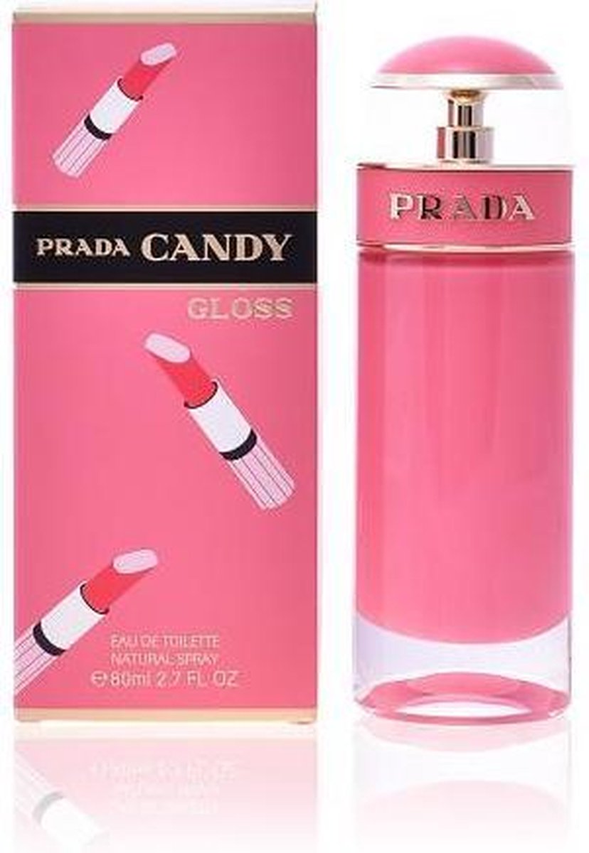 Prada Candy Gloss Eau De Toilette Spray 80 Ml For Women