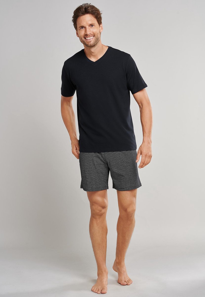 Schiesser – Mix+Relax - Pyjama – 163843 – Black - 48