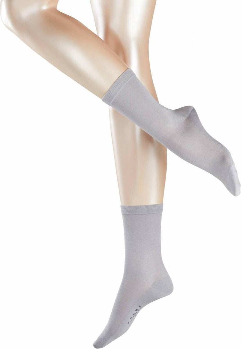 FALKE Sensual Silk Damessok 46288 - Zilver 3290 silver Dames - 39-40