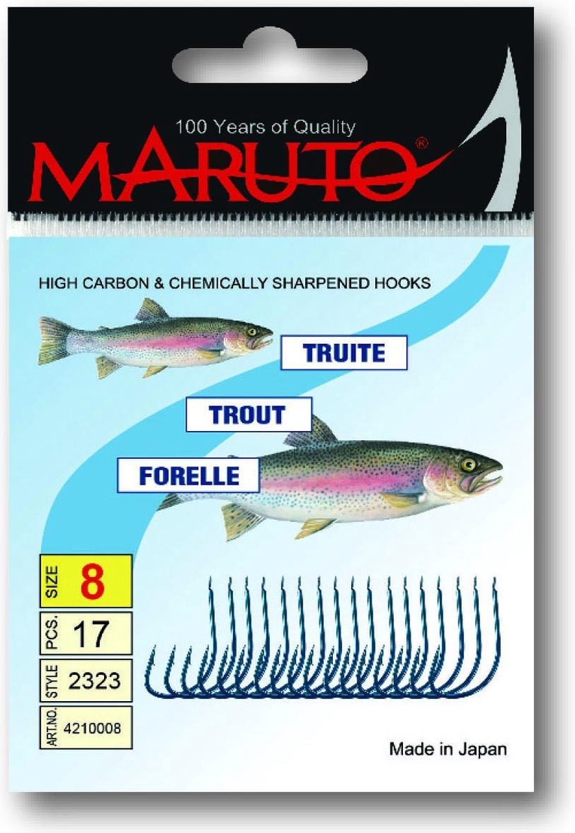Maruto Forelle blau Gr.6 (2323) / 10 x SB16