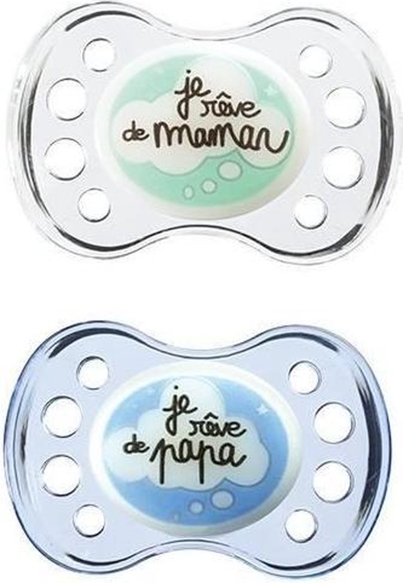 DODIE Lolly +6 maanden DUO NIGHT JE ReVE siliconen zonder ring A36