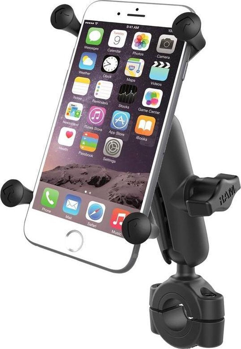 RAM Mount RAM-B-408-75-1-UN10U houder Mobiele telefoon/Smartphone Zwart