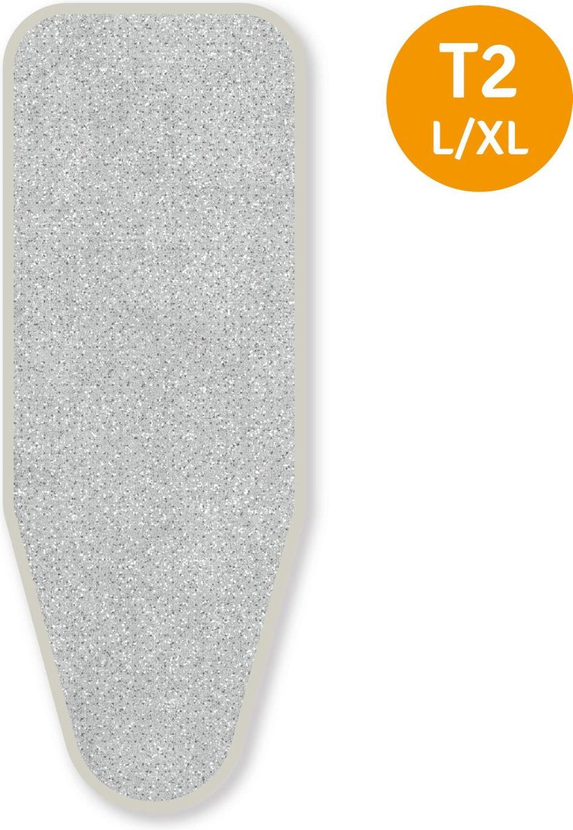 LaundrySpecialist® Strijkplankovertrek Ultra Reflect L/XL - 148x58cm - Aluminium