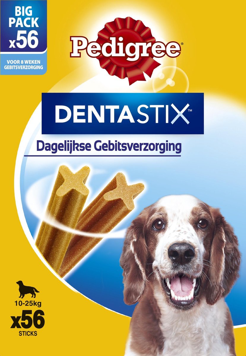 Pedigree Dentastix Medium - Gebitsverzorgende Hondensnack - 56 stuks