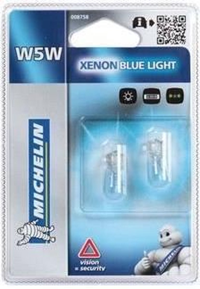 MICHELIN blauw licht 2 W5W 12V